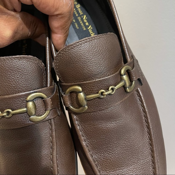 NWOB To Boot New York Sigaro Loafer Brown Sz 10.5 - Picture 3 of 14